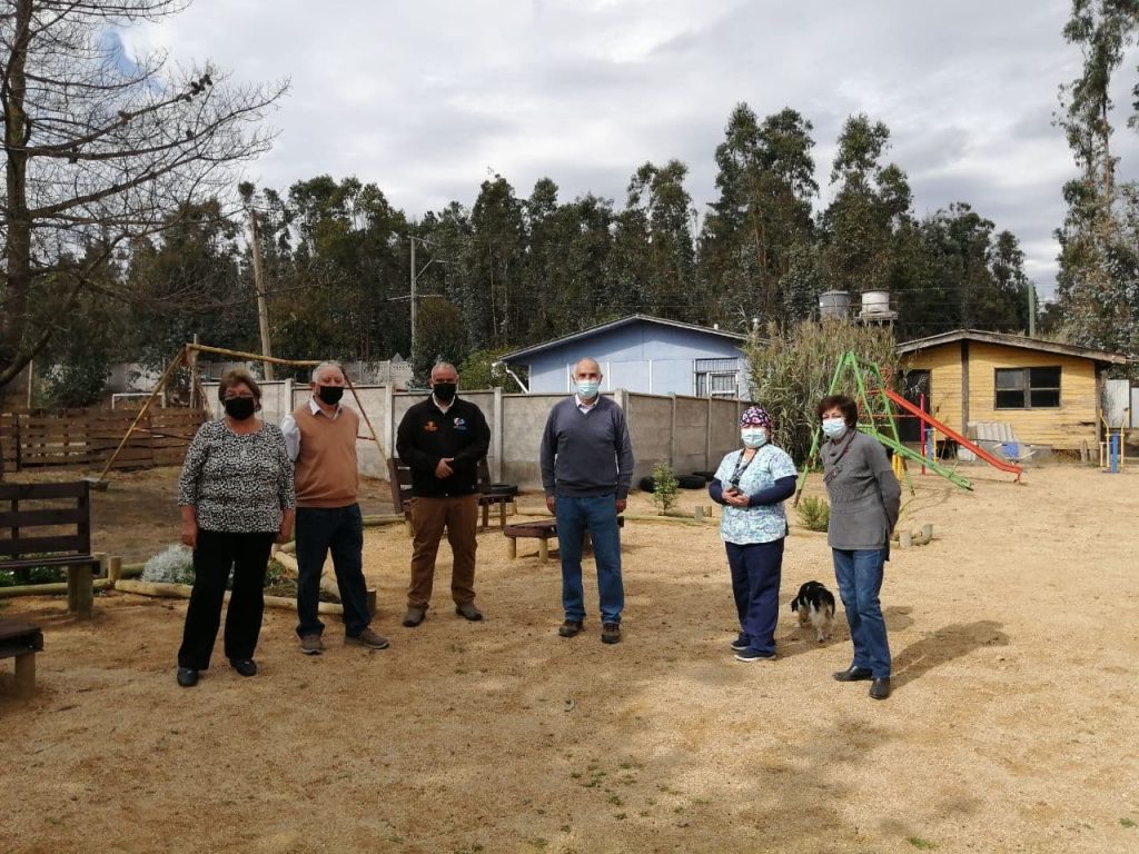 Junta de Vecinos San Juan El Tranque cuenta con flamante área verde comunitaria